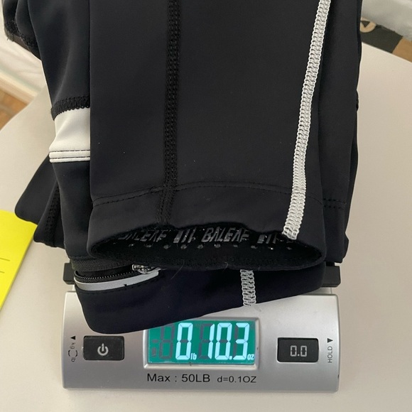 Baleaf Black Cycling pants with padded seat cushion size XS - Picture 9 of 10